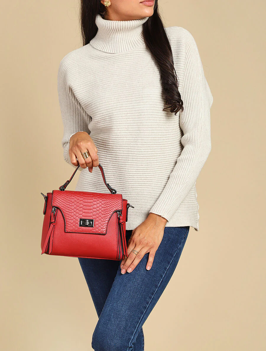 Sac Jenny - Rouge - Image 6