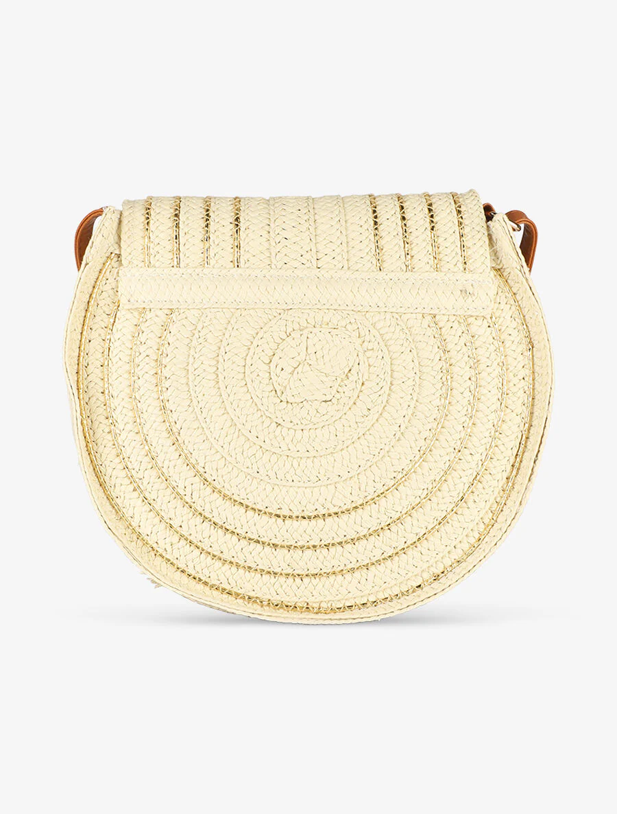 Sac rond Joanna - Beige clair - Image 2