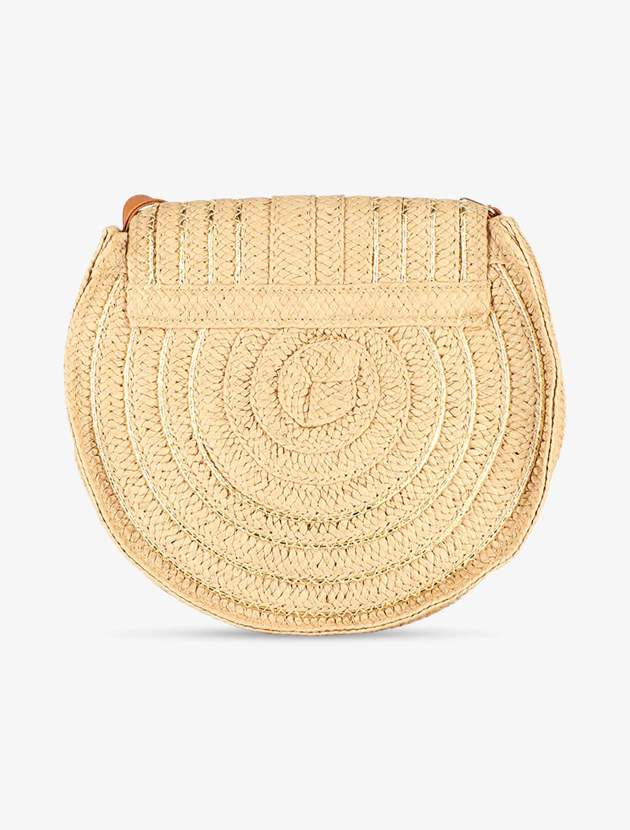 Sac rond Joanna - Beige foncé - Image 2
