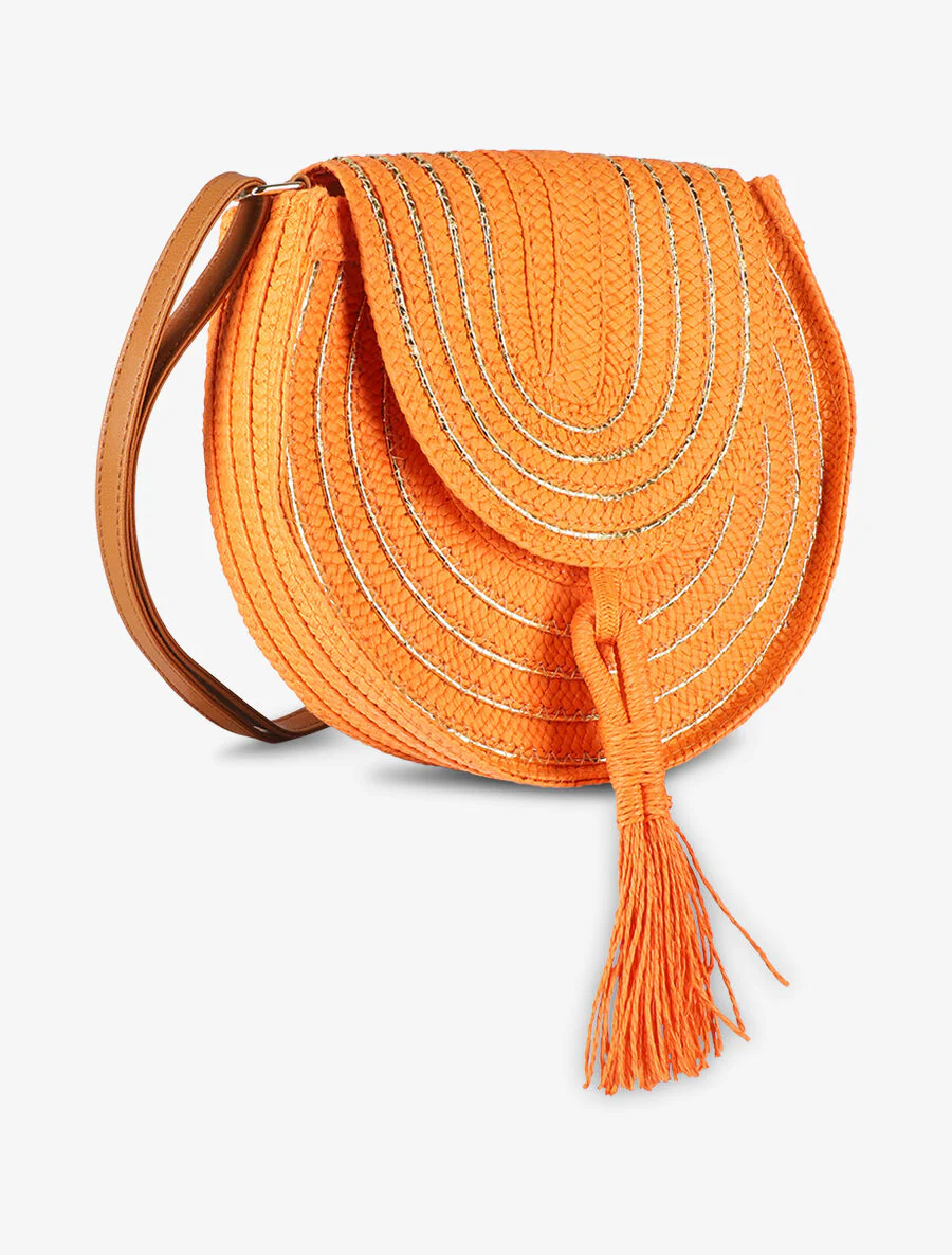 Sac rond Joanna - Orange - Image 3