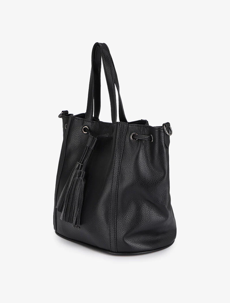 Sac seau Estrella - Noir - Image 2