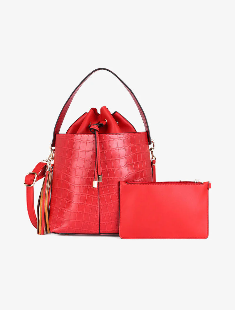 Sac seau Petra - Rouge