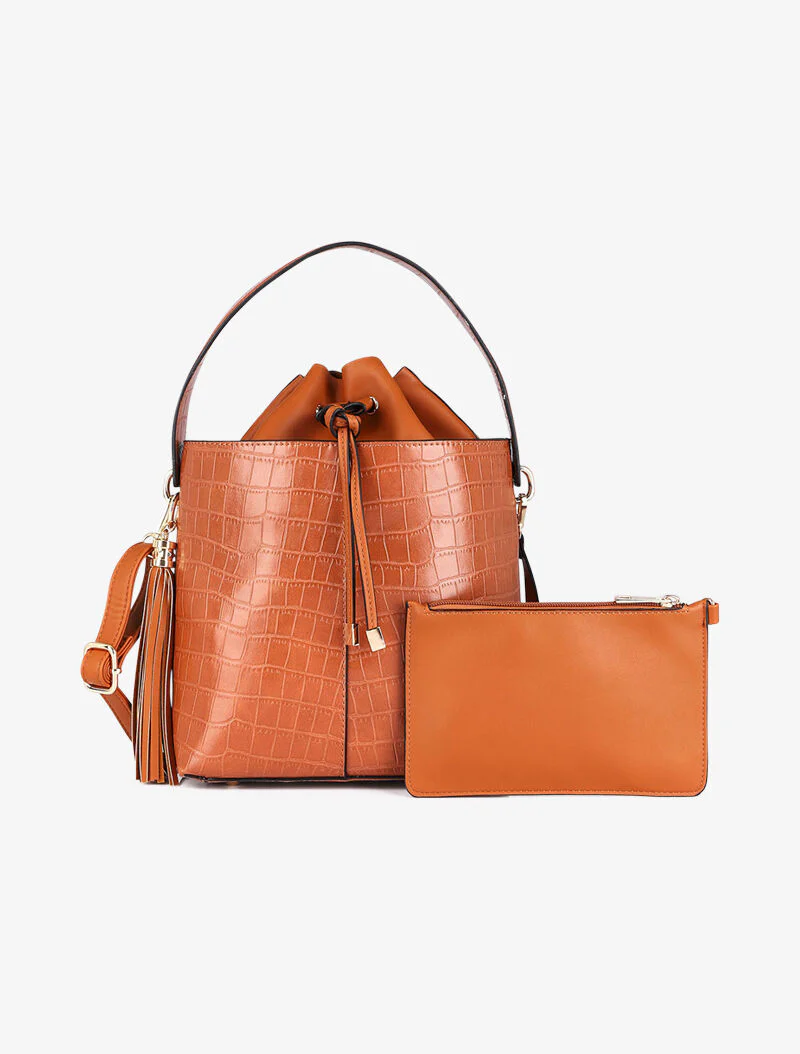 Sac seau Petra - Camel