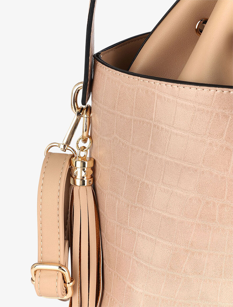 Sac seau Petra - Beige - Image 4