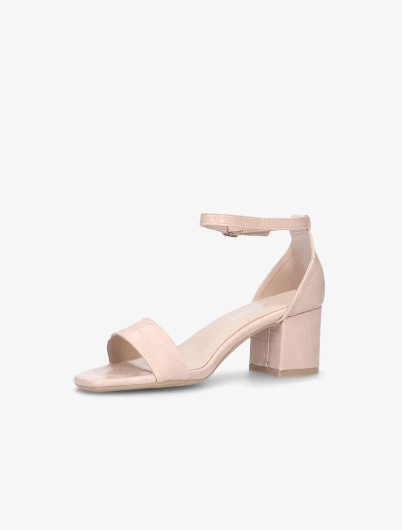 Sandales à imprimé croco - rose - Image 3