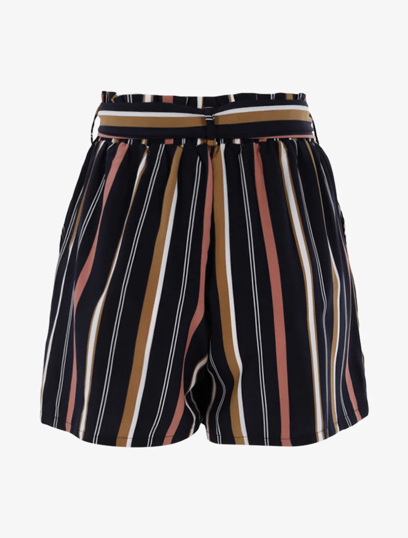 Short ample à rayures - marine - Image 2