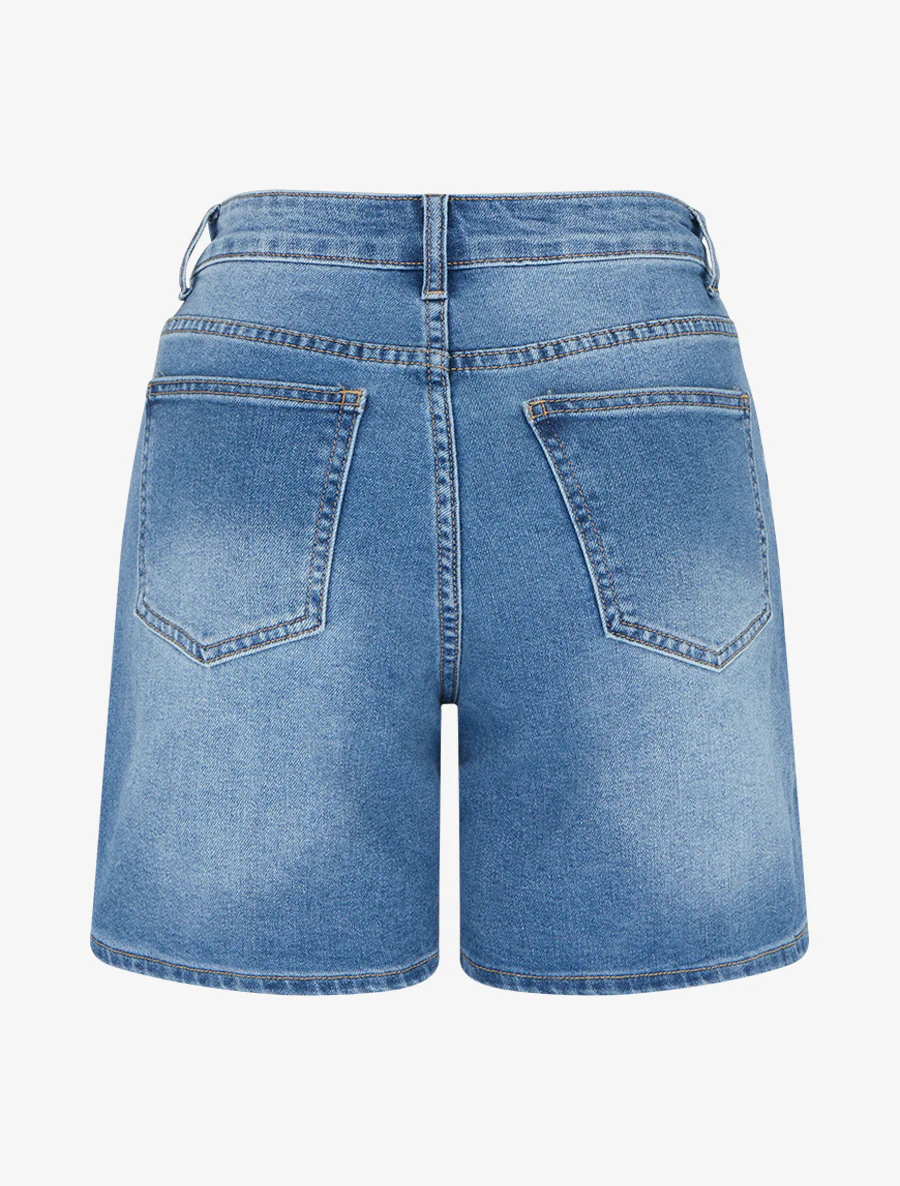 Short en jean - Bleu - Image 2