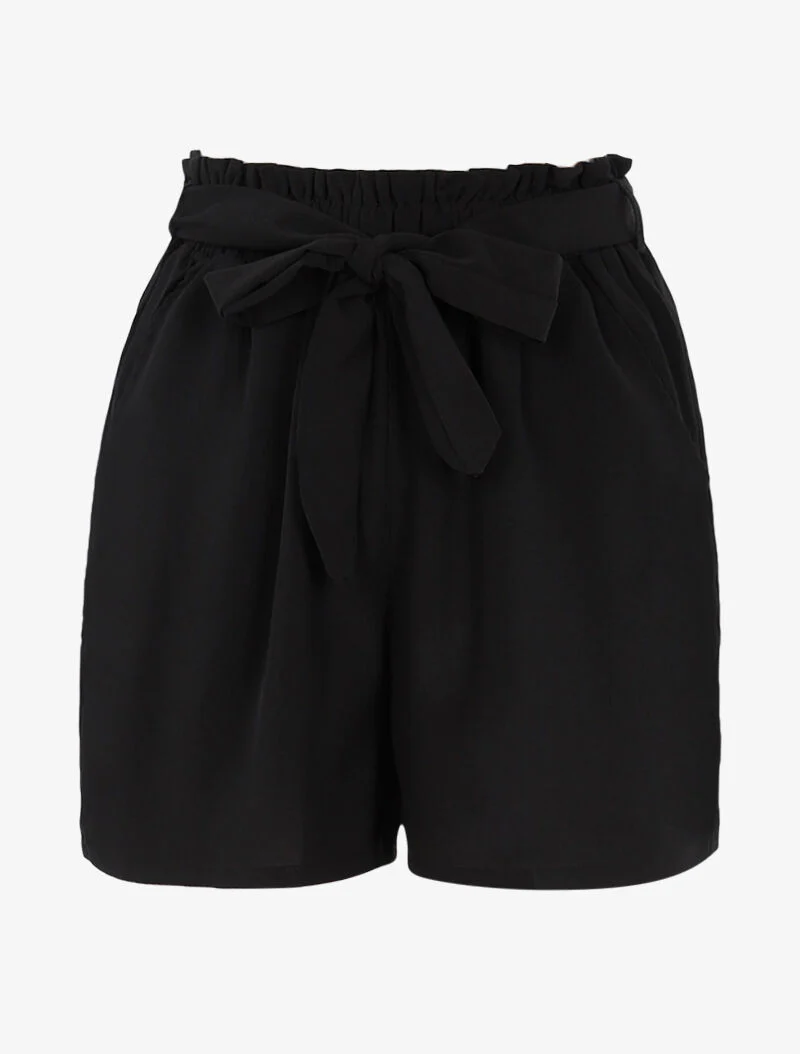 Short fluide coupe loose - noir