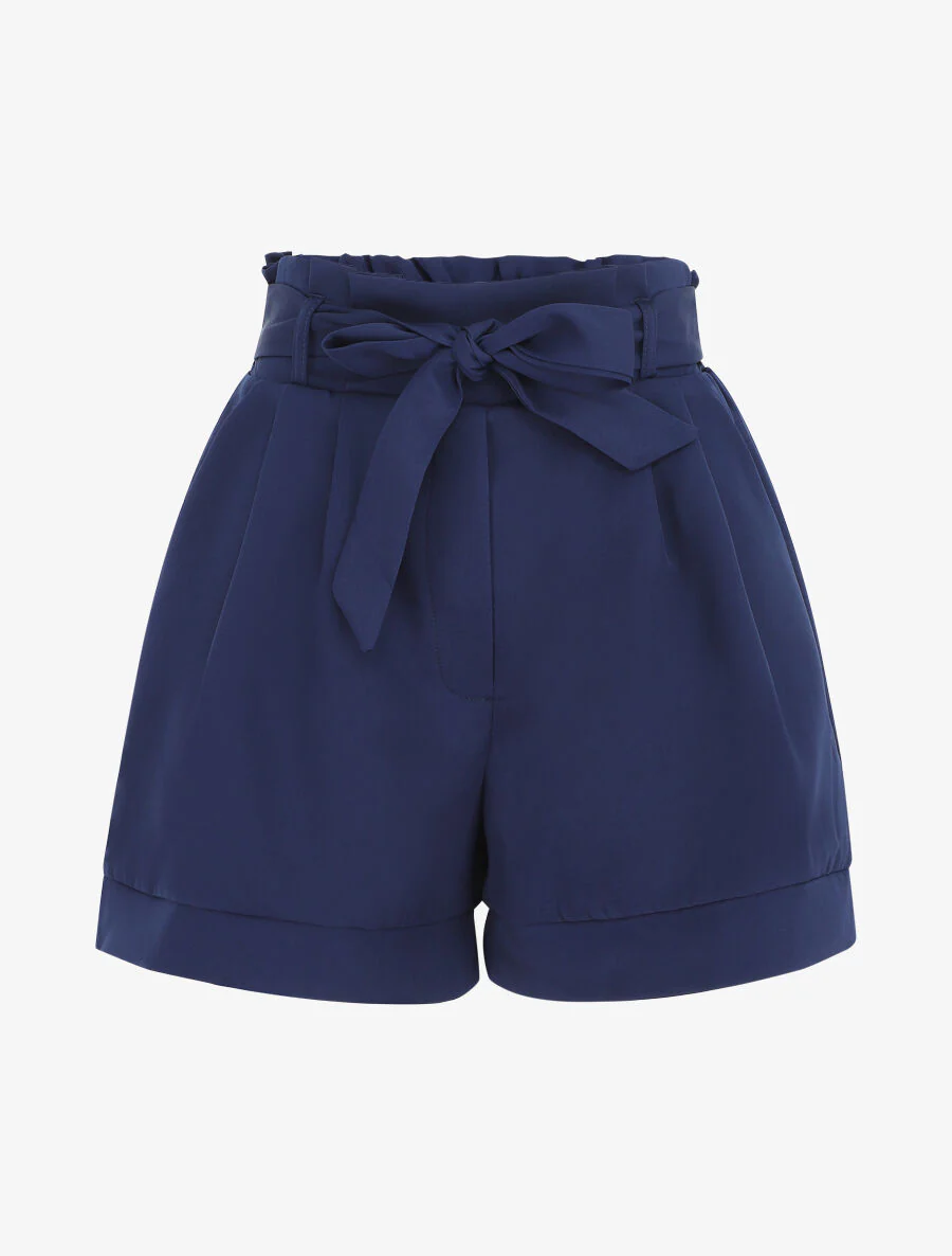 Short paperbag uni - Marine
