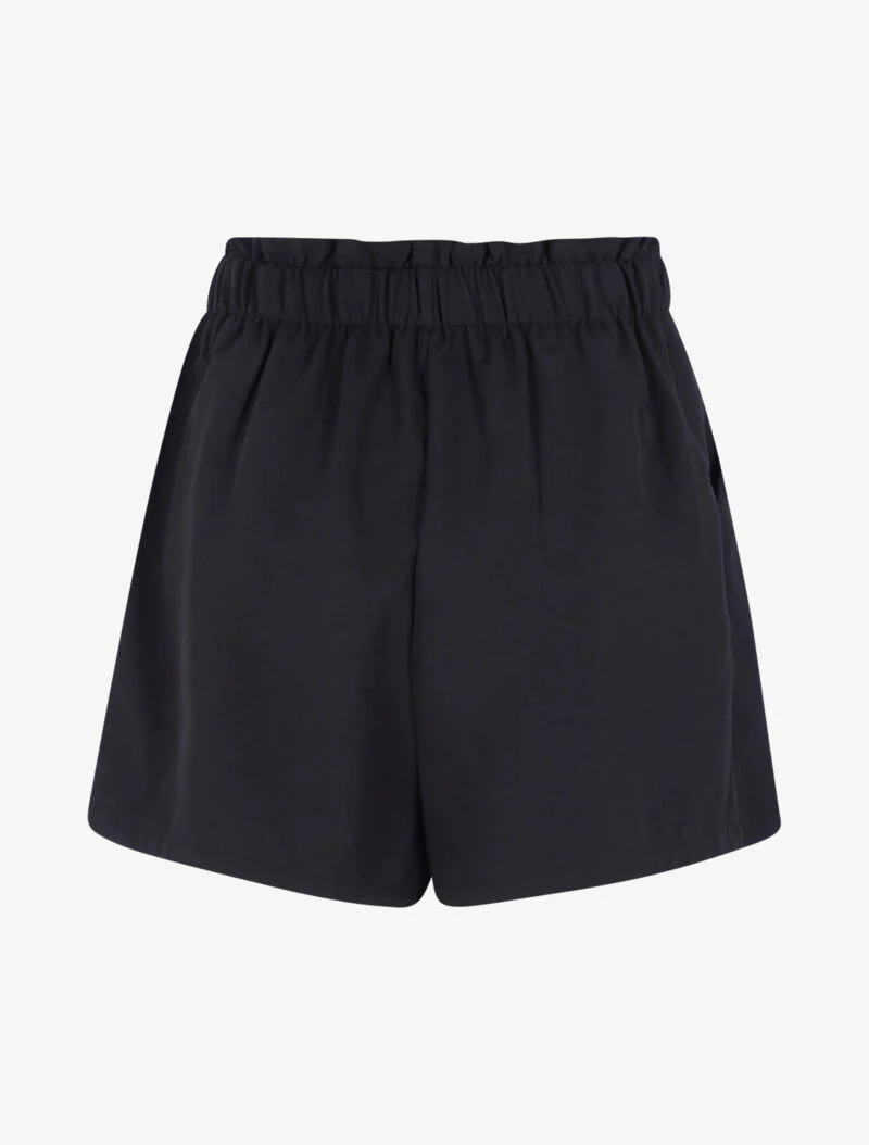 Short uni à cordon décoratif - noir - Image 2