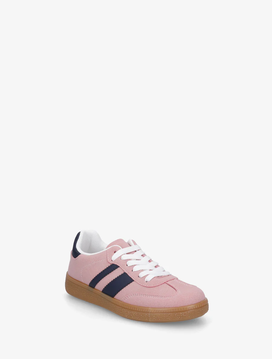 Sneakers à bandes contrastantes - Rose - Image 2