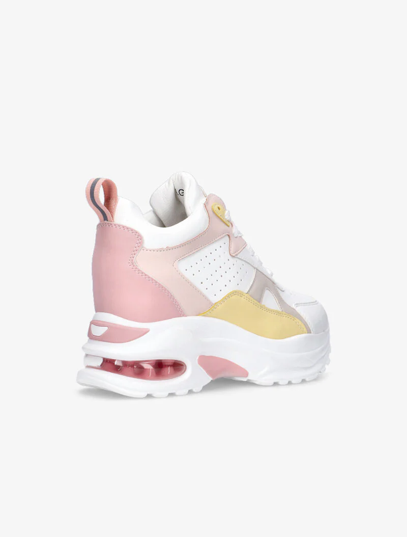 Sneakers compensées à bulle d'air intégrée - rose - Image 5