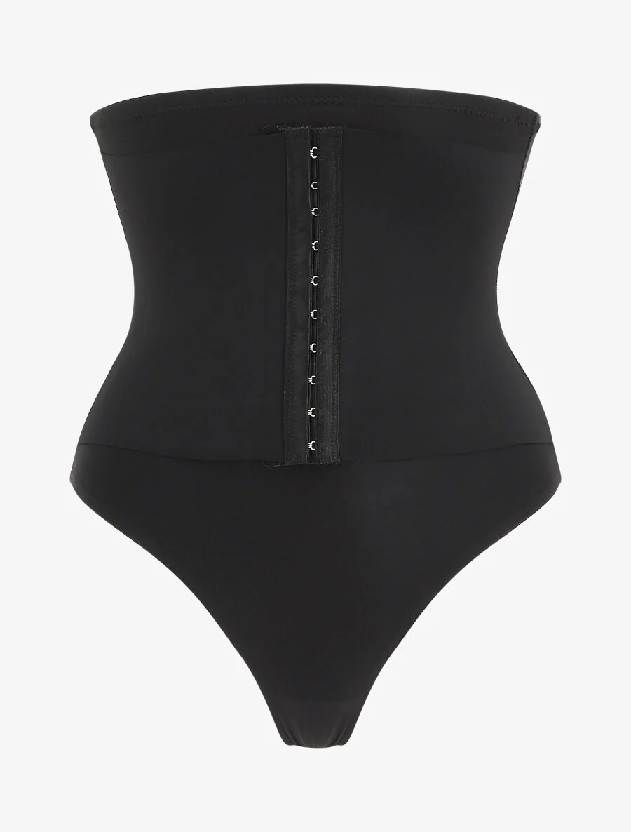 String gainant taille haute - Noir