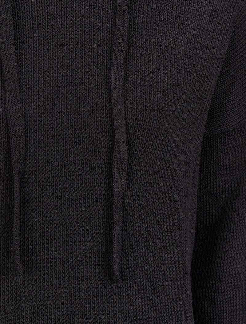 Sweat à capuche - Noir - Image 3