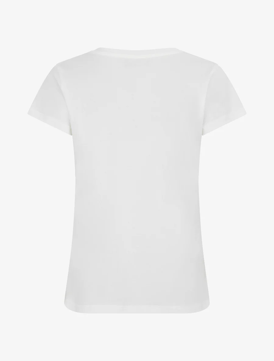 T-shirt à motif coeurs - Blanc - Image 2