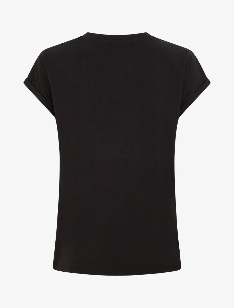 T-shirt motif baskets et papillons - Noir - Image 2