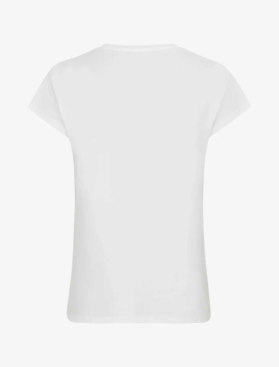 T-shirt Summer Time à strass - Blanc - Image 2