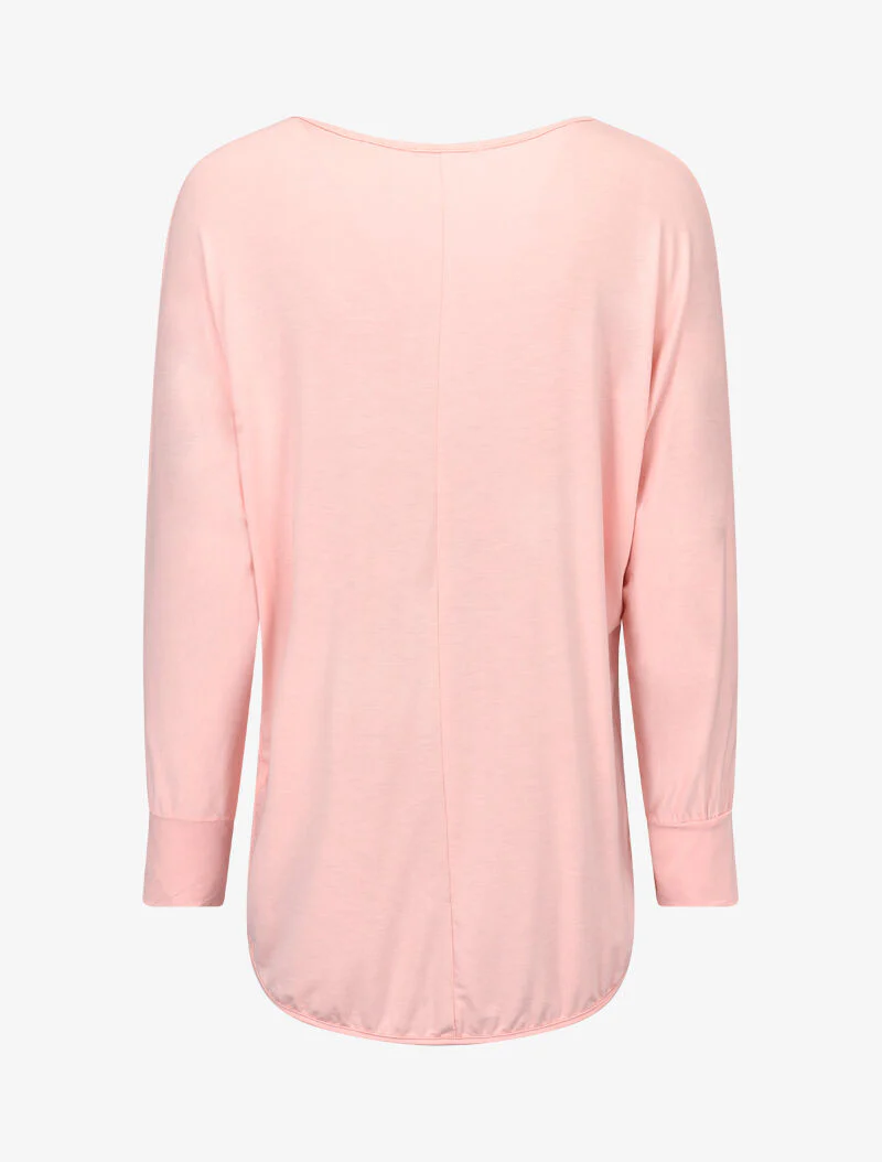 Top asymétrique à zip - rose - Image 3
