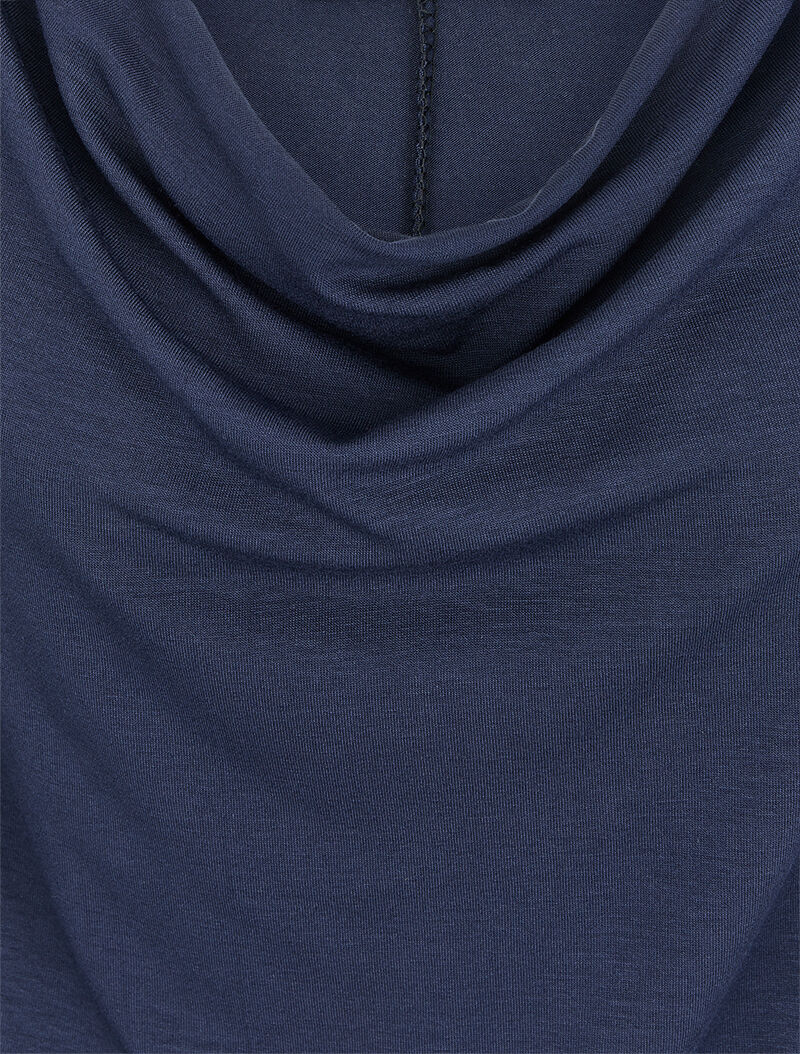 Top boule à manches dolman - Marine - Image 3