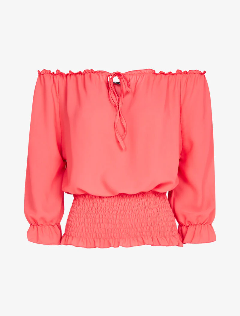 Top boule en voile - corail - Image 2