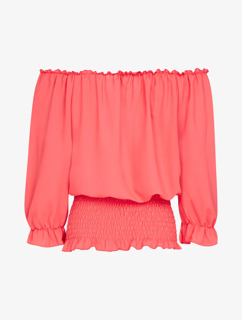 Top boule en voile - corail - Image 3