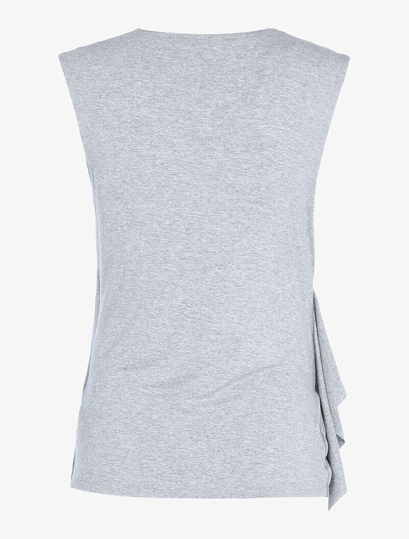 Top cache-coeur - gris clair - Image 2