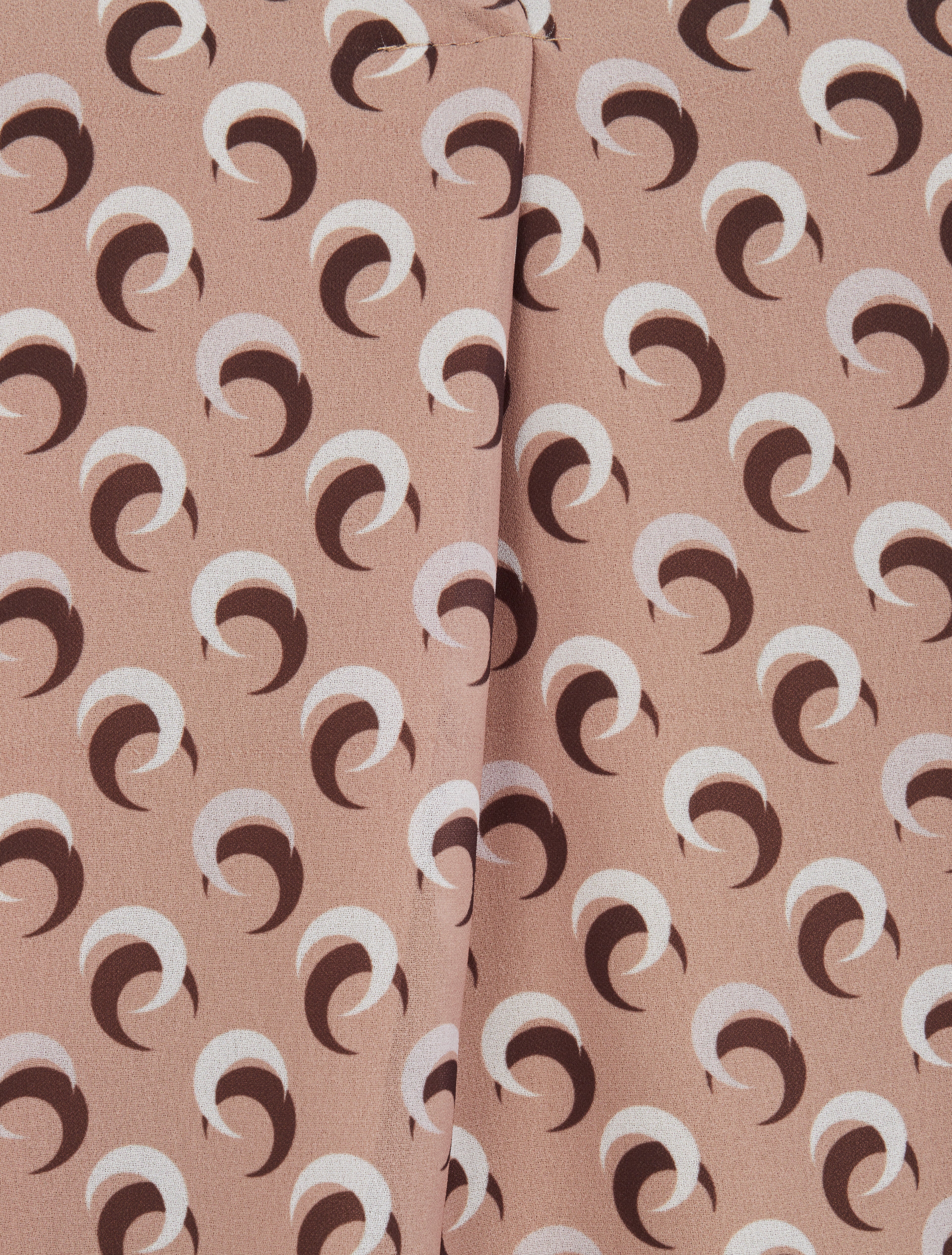 Top droit sans manches à imprimé demi lune - Taupe - Image 3