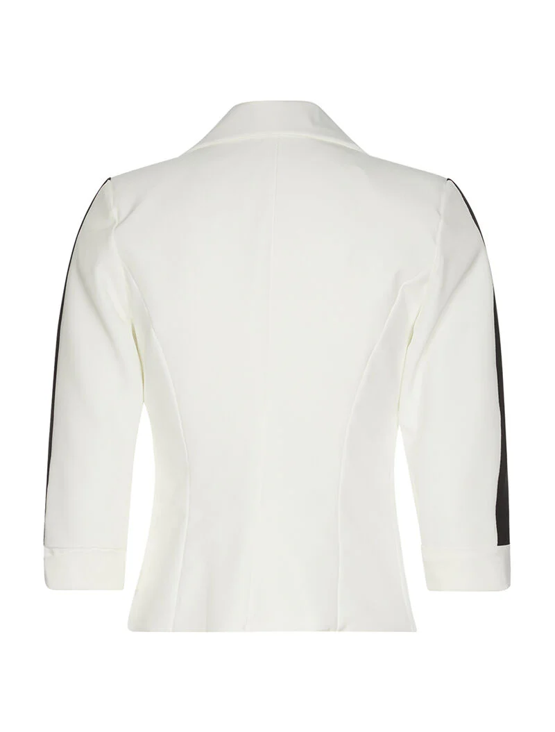 Veste à bras colorées - blanc/noir - Image 2