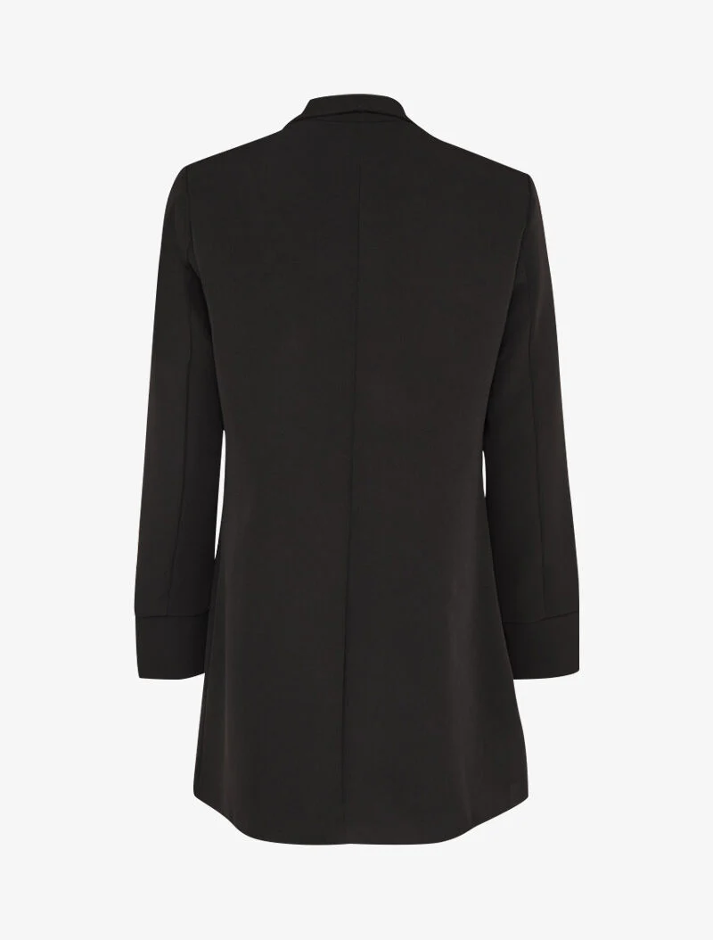 Veste blazer oversize - Noir - Image 2