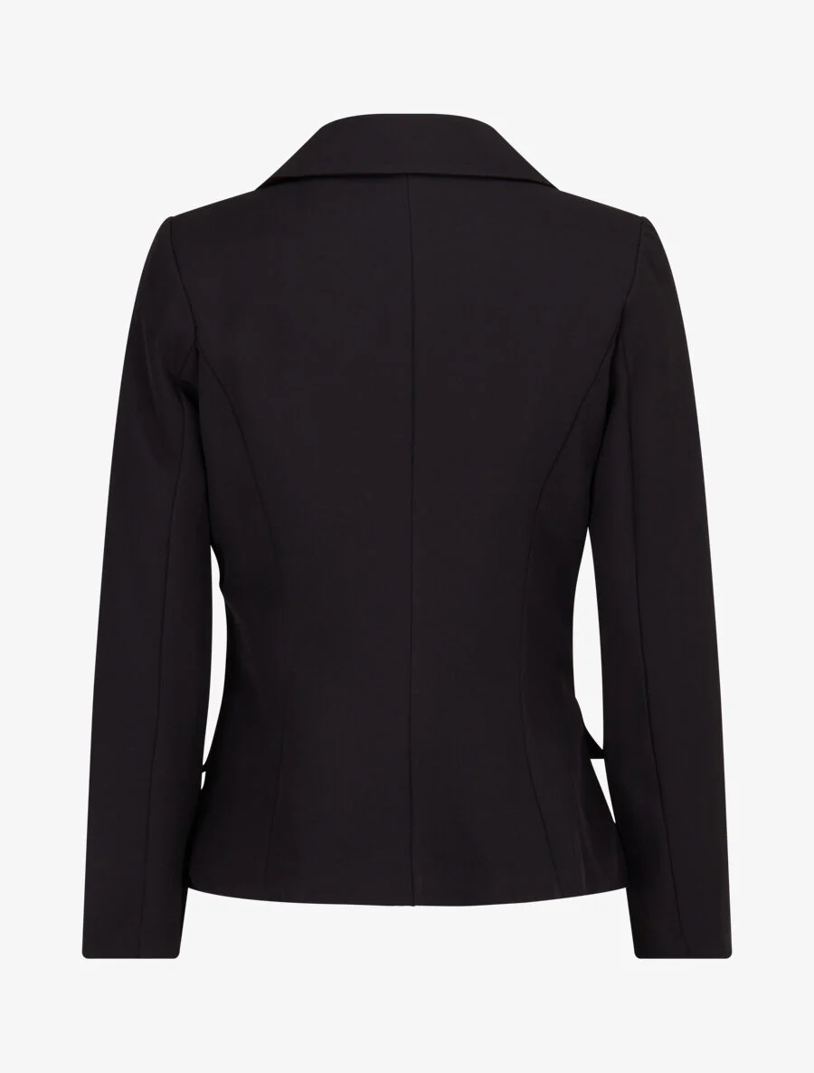 Veste cintrée à zip - Noir - Image 2