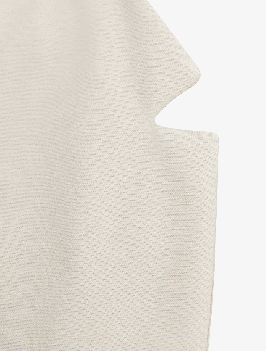 Veste courte à col cranté - Beige - Image 3