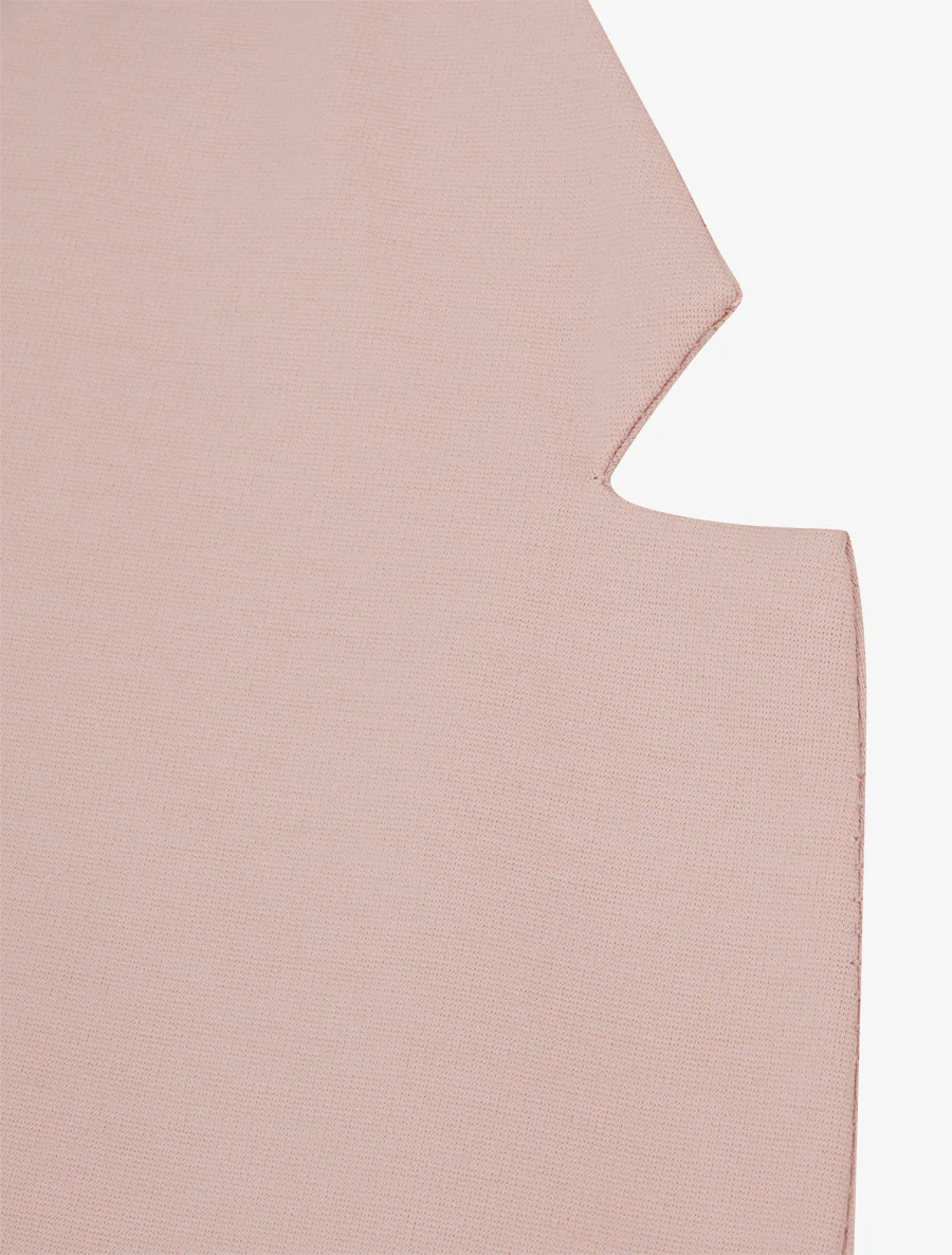 Veste courte à col cranté - Rose - Image 3