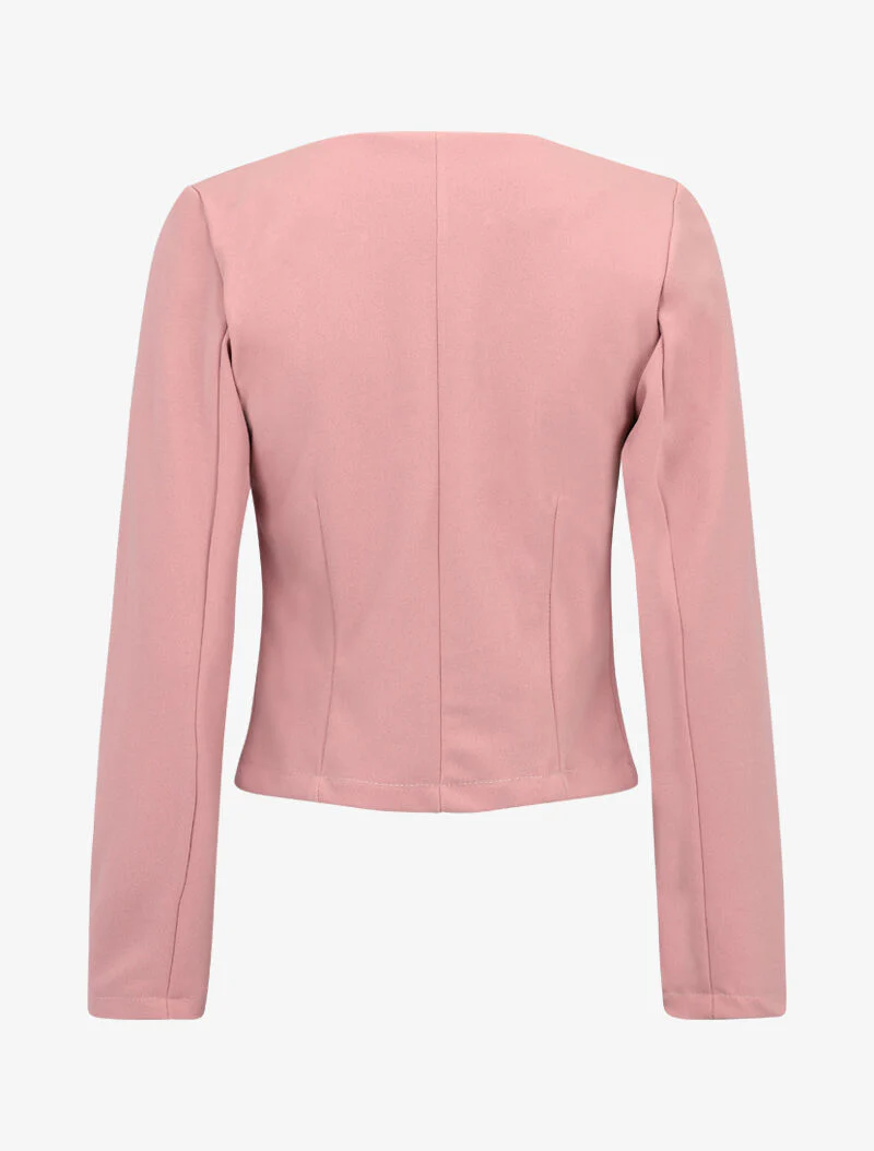 Veste courte coupe ajustée - rose - Image 2