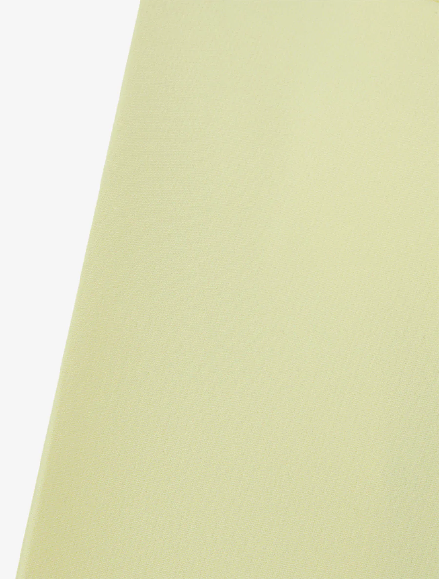 Veste droite à épaulettes - Jaune pastel - Image 3