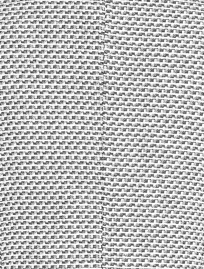 Veste effet tweed à poches décoratives - Noir - Image 3