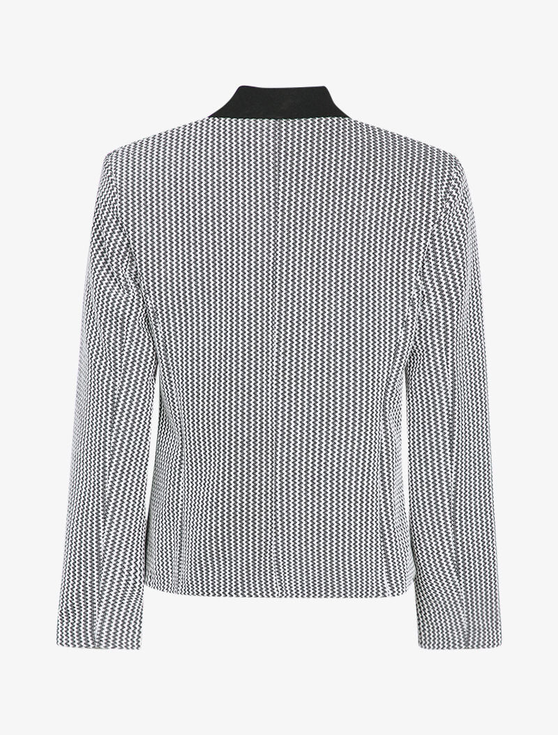 Veste en tweed - Noir/blanc - Image 3