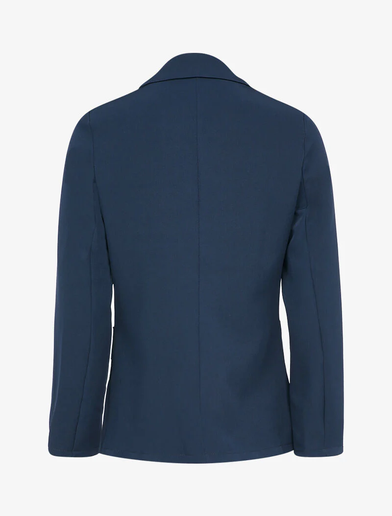 Veste fluide à poches plaquées et épaulettes - Marine - Image 2