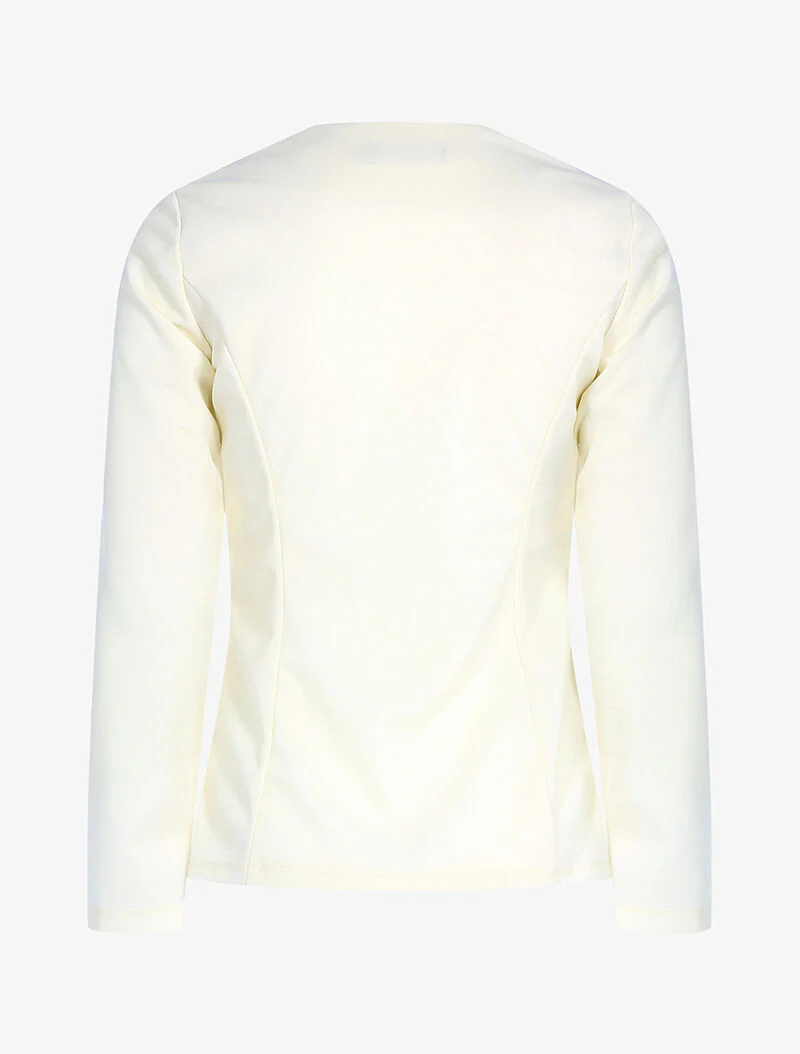 Veste légère coupe droite - crème - ecru - Image 2